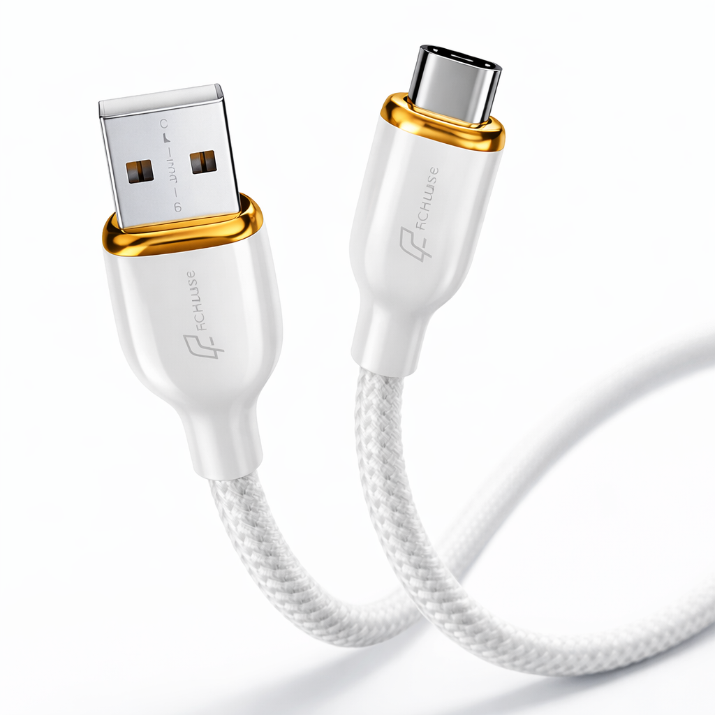 Powerbliss Gold Silicon Cable (Type C to C)