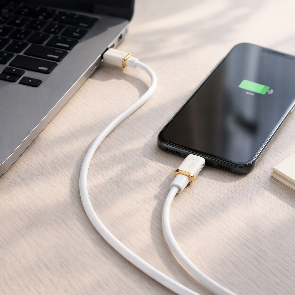 Powerbliss Gold Silicon Cable