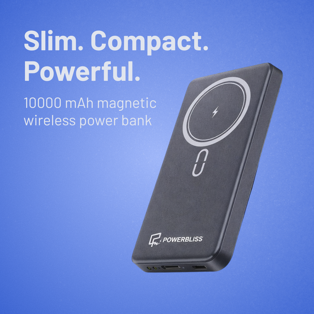 Powerbliss 10K Mah Magsafe Wireless Power Bank